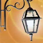 Кованый фонарь C 010