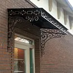 Кованый козырек КЗК-26